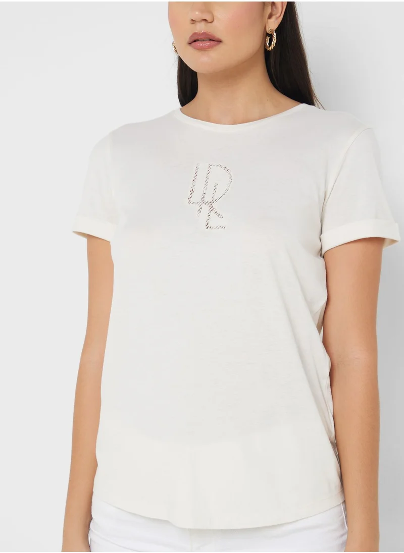 Lauren Ralph Lauren Crew Neck T-Shirt
