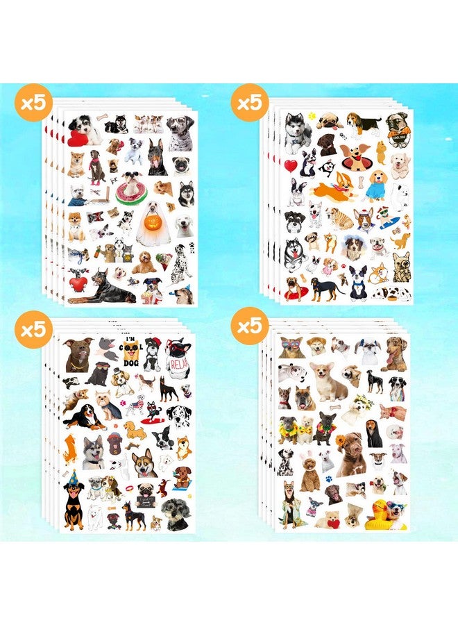 Omlisca Cute Puppy Dog Stickers 710 Pieces Funny Pet Dog Stickers Waterproof Stickers For Water Bottle Scrapbook Envelope Laptop Phone Case Dog Puppy Birthday Party Favors Gifts Bags School Classroom Rewards - Image 4