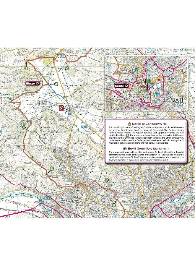 Trekking the Cotswold Way: Two-way guidebook with OS 1:25k maps: 18 different itineraries) - Image 2