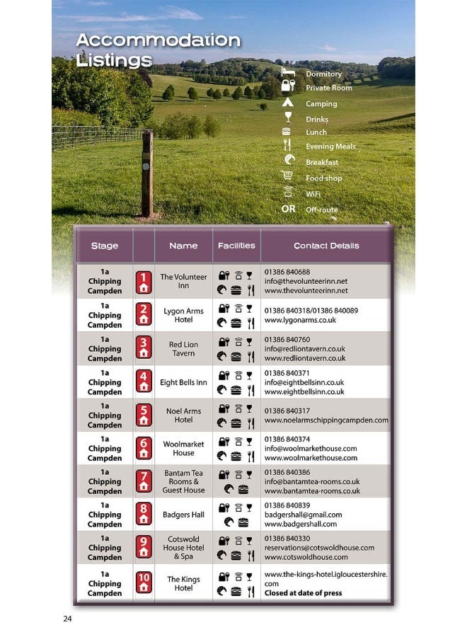 Trekking the Cotswold Way: Two-way guidebook with OS 1:25k maps: 18 different itineraries) - Image 5