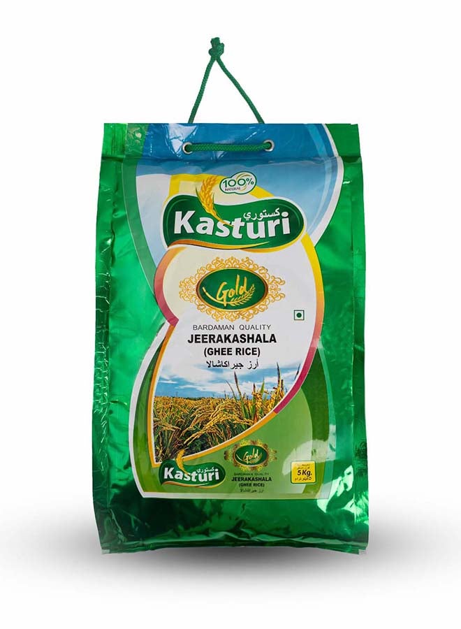 Kasturi Gold Jeerakasala rice Bardhaman Quality Ghee Rice, Kaima Rice 5 Kg