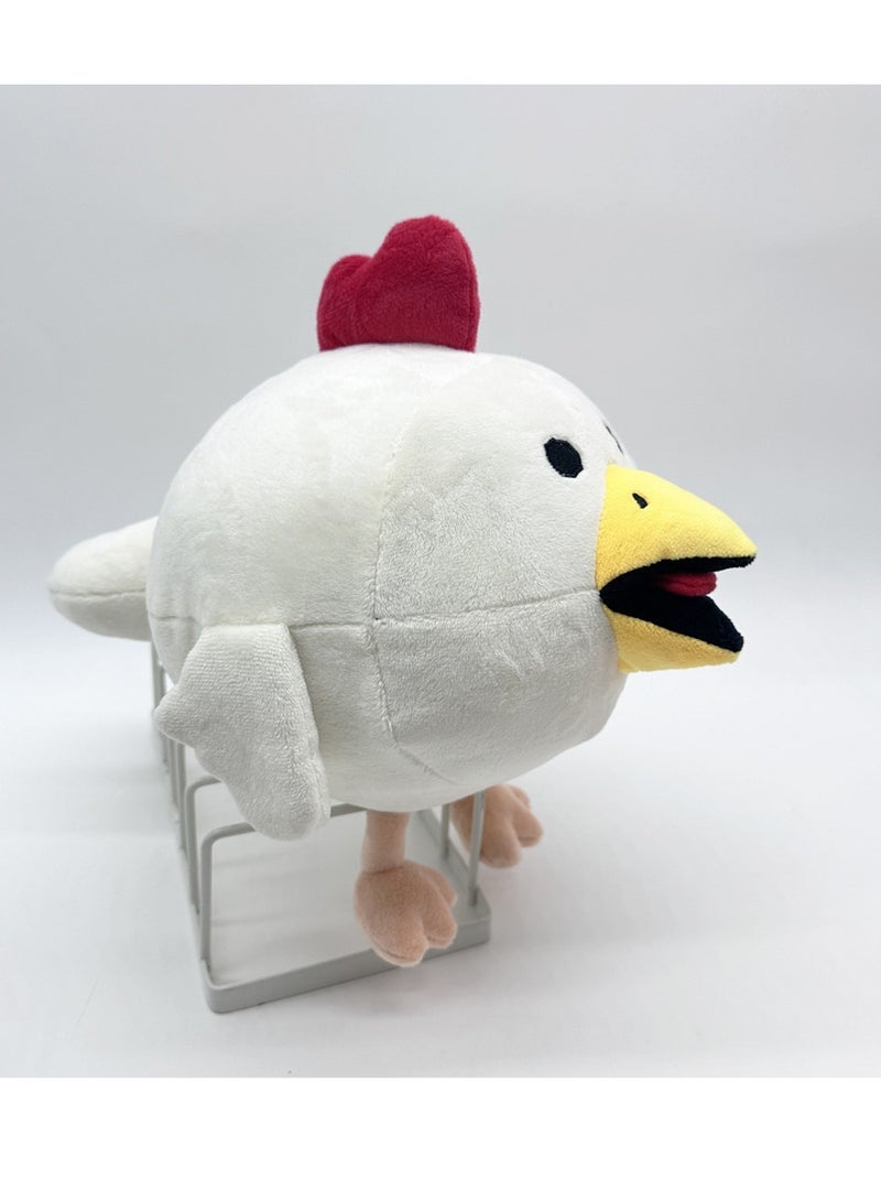 general New chicken gun chick running white little flying chicken plush toy doll - Image 4
