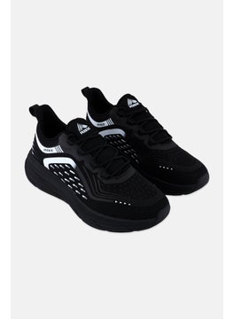 RBX Men Lace Up Running Shoes, Black  - Image 1