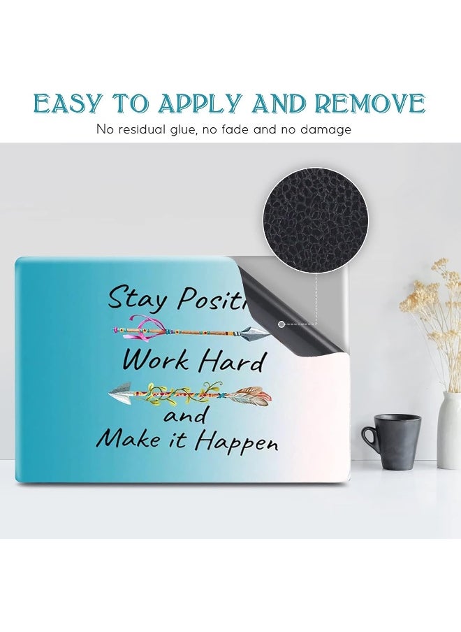 Home Trove - DINKY Laptop Skin Sticker Decal, 12" 13" 13.3" 14" 15" 15.4" 15.6 inch Laptop Universal Reusable Vinyl Skin Stickers Cover Art Decal Notebook PC Personalized Protector-Inspirational Quote - Image 1