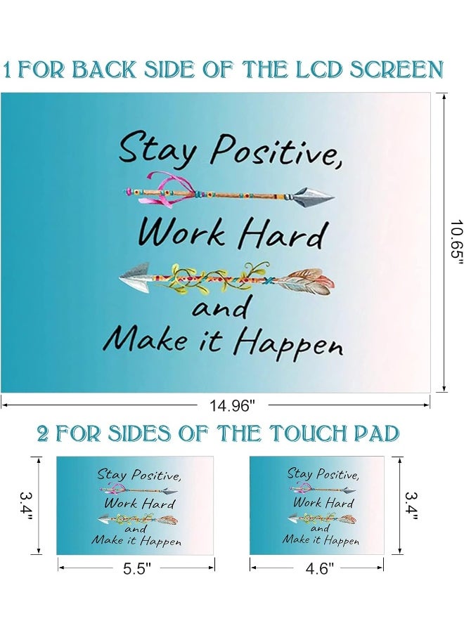 Home Trove - DINKY Laptop Skin Sticker Decal, 12" 13" 13.3" 14" 15" 15.4" 15.6 inch Laptop Universal Reusable Vinyl Skin Stickers Cover Art Decal Notebook PC Personalized Protector-Inspirational Quote - Image 1