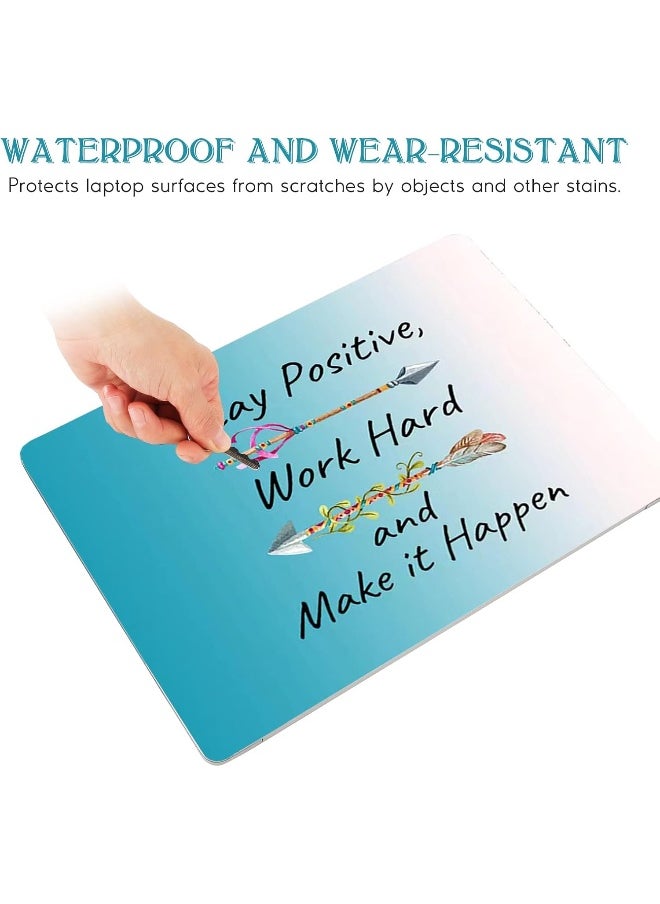 Home Trove - DINKY Laptop Skin Sticker Decal, 12" 13" 13.3" 14" 15" 15.4" 15.6 inch Laptop Universal Reusable Vinyl Skin Stickers Cover Art Decal Notebook PC Personalized Protector-Inspirational Quote - Image 1