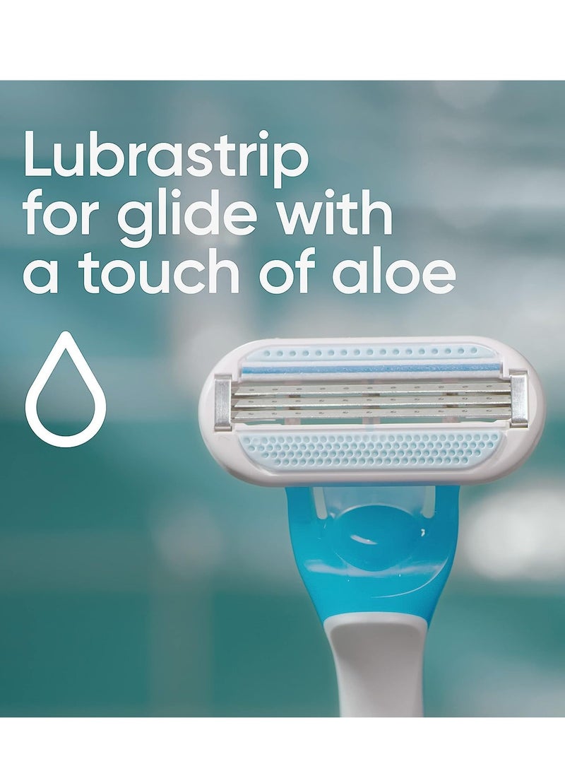 Gillette Venus Oceana Women's Disposable Razor, 3 Razors(Pack of 1) - Image 3