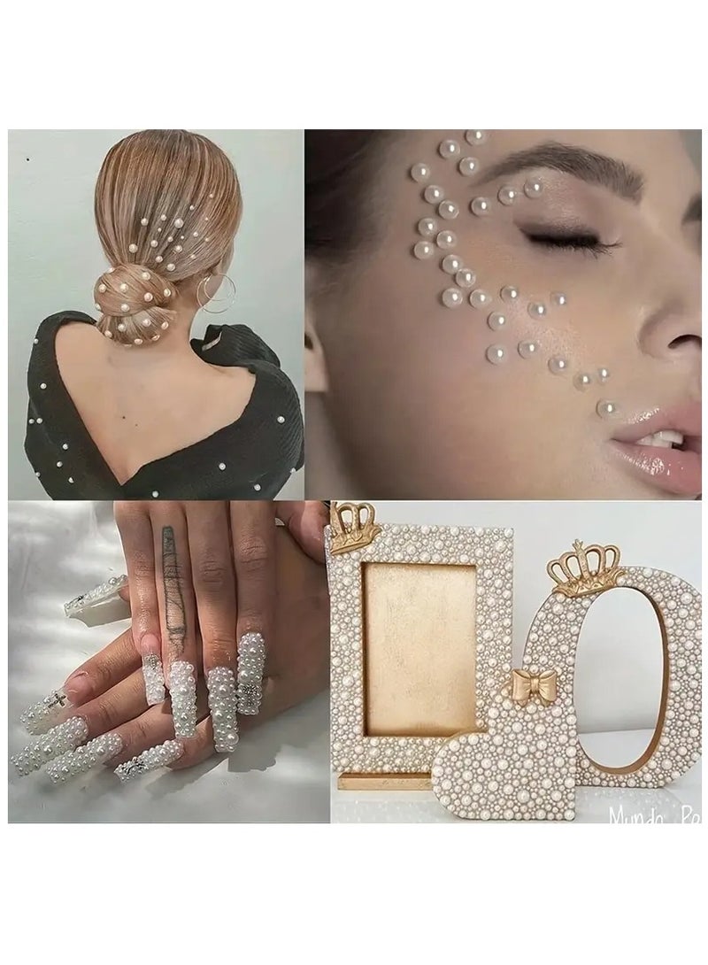 ميكو 5 أوراق (إجمالي 810 قطعة) ملصق ظلال عيون ذاتي اللصق ثلاثي الأبعاد 3-6 مم، إكسسوارات مكياج نسائية وديكورات فنية للأظافر، إكسسوارات حرفية DIY - Image 2