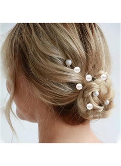 GMORO 30Pcs Hair Pearls Hair Clips,Mini Pearl Bobby Pins White Pearls for Hair, Cute Wedding Hair Clips Pearl Barrettes for Women Girls Brides,Pearl Hair Accessories Hair Decoration Pearl Clips for Hair  - Image 4