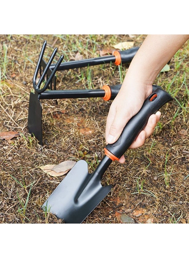 هومستر مجموعة 3 قطع من أدوات الحديقة، مجموعة زراعة للزراعة، إزالة الأعشاب الضارة وتسميد التربة، الحديقة، الشرفة، البلكونة - Image 2