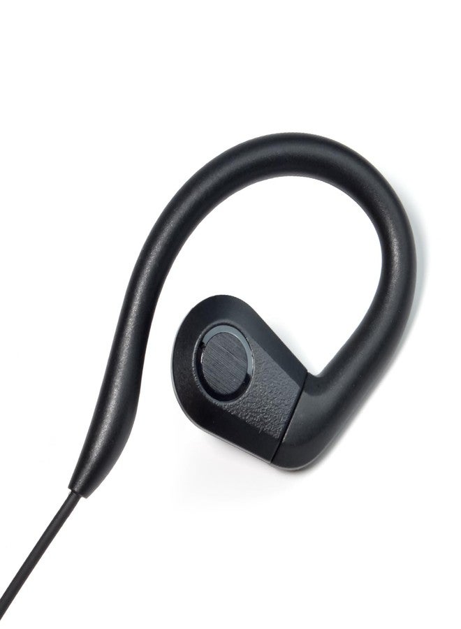 UAYESOK 3.5mm Listen Only Earpiece for Radio Speaker Mic of Motorola Kenwood Baofeng, Police Officer Club Security Law Enforcement Shoulder Mic Headset, Ear-Hook Sport Style - Image 5