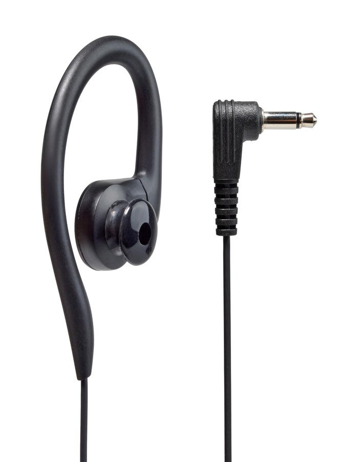 UAYESOK 3.5mm Listen Only Earpiece for Radio Speaker Mic of Motorola Kenwood Baofeng, Police Officer Club Security Law Enforcement Shoulder Mic Headset, Ear-Hook Sport Style - Image 1