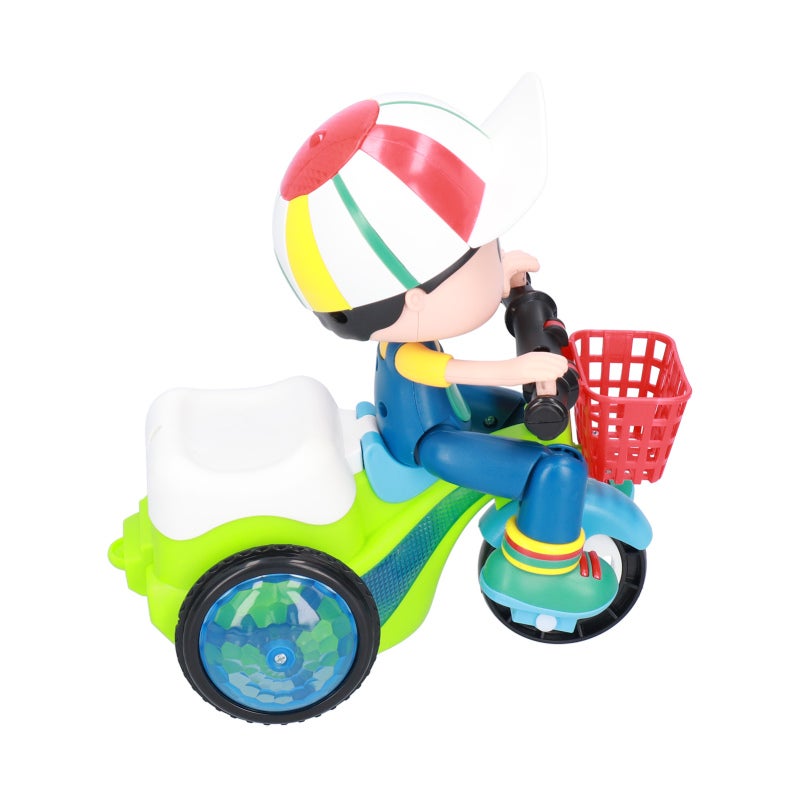 Electric Tricycle Toy High-Quality ABS Plastic 3 Gear Adjustable Stunt Trike For Kids - Battery Powered Rotating Vehicle Toy With Lights And Sound For Birthday Gifts - Image 5