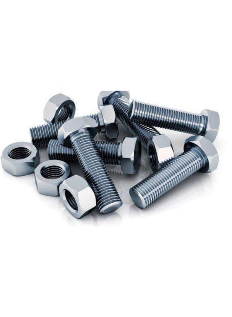 Speedex Bolt + Nut G I Hex Head 6mmx40mm - 10pcs