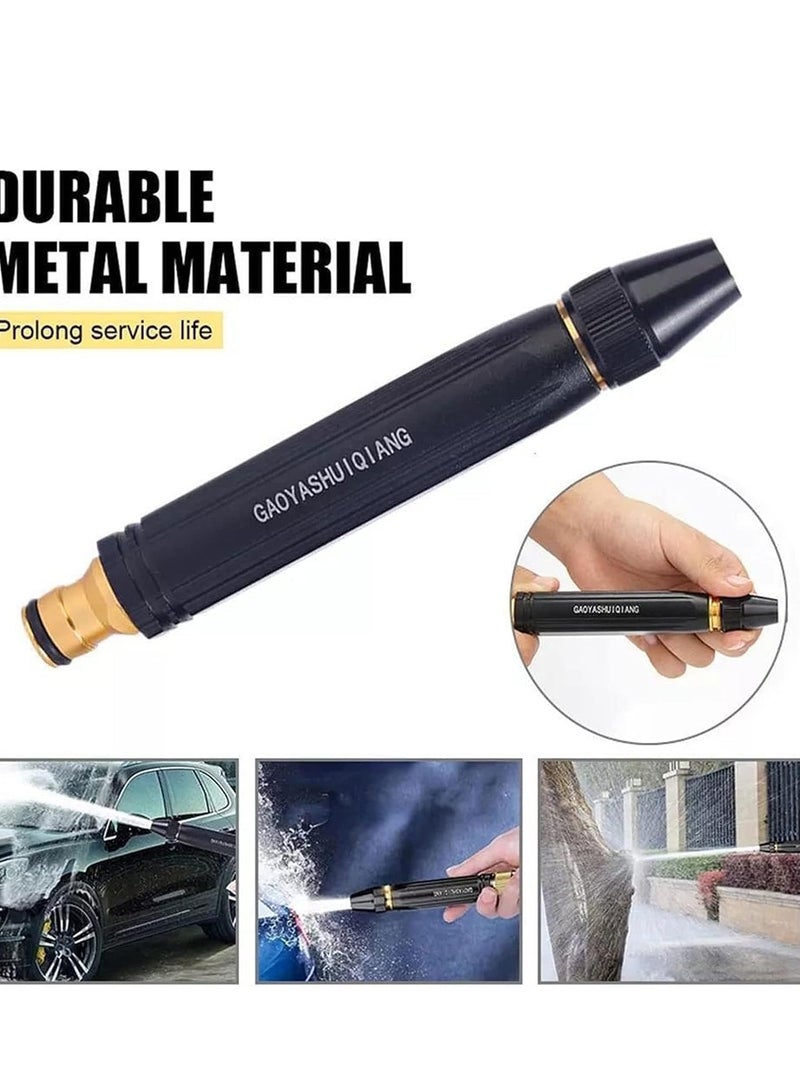 JAJEEK NEW Upgrade Car Washing High Pressure Water Gun Nozzle – Metal Garden Hose Nozzle Spray, Adjustable High Pressure Water Gun Sprinkler for Car, Garden, and Outdoor Cleaning  - Image 2