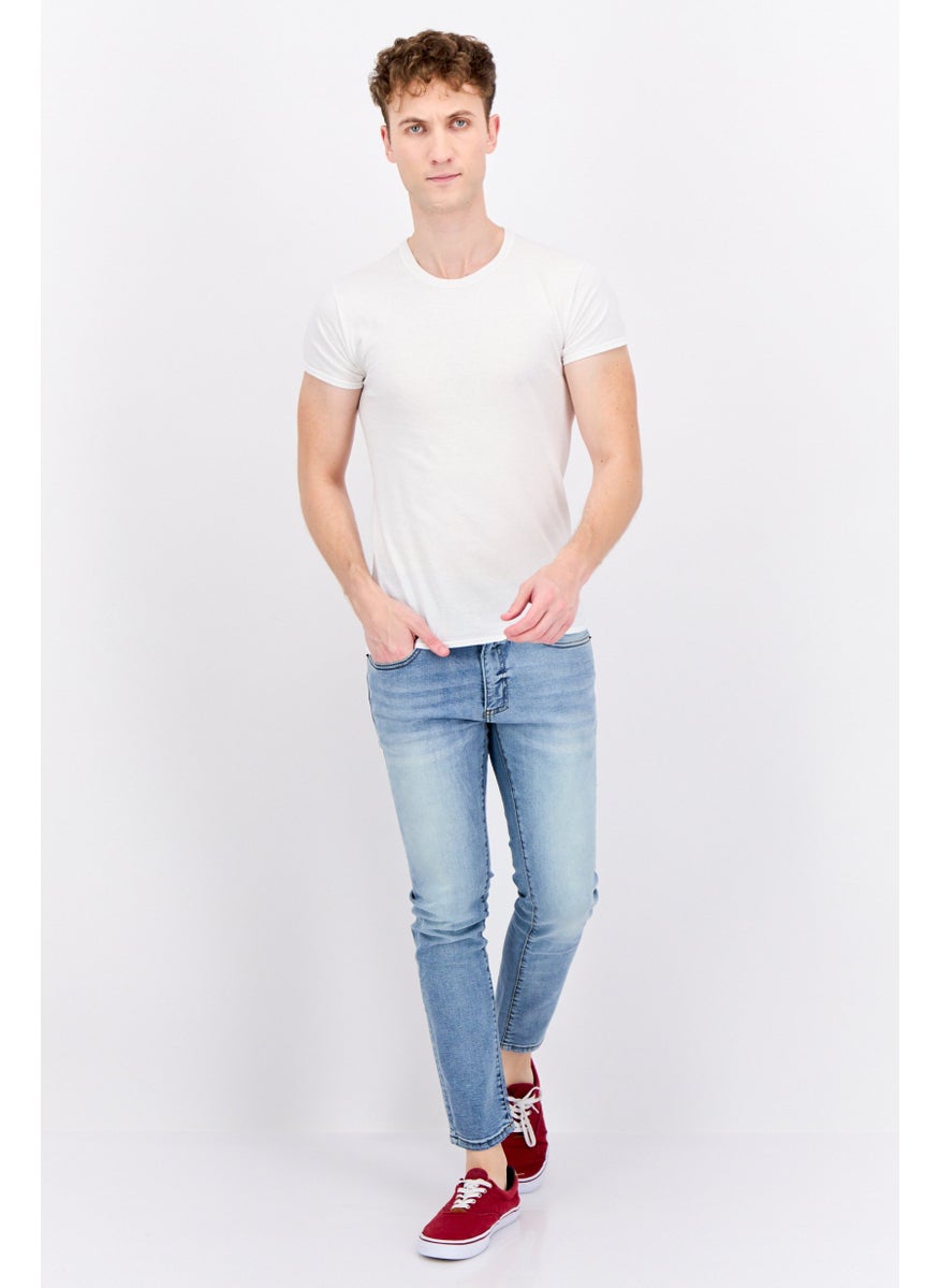 Company Eighty One - Men Slim Fit Wash Stretchable Jeans, Blue - Image 1