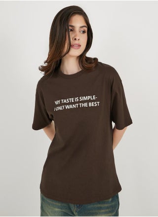 Oversized My Taste Is Simple Slogan Longline T-Shirtâ€‹ - pzsku/Z998E3B9BC202397261E4Z/45/_/1738970455/f8b6b7b9-c44c-4a41-9dd5-b152f85c7f3b