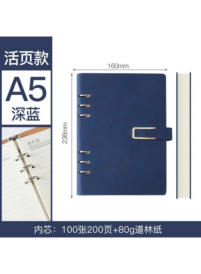 Bluejw A5 Notebook Loose-leaf Simple Easy To Split Notepad Gift Box Suit Hand Ledger Customized Notebook B5 Thick Notebook - Image 1