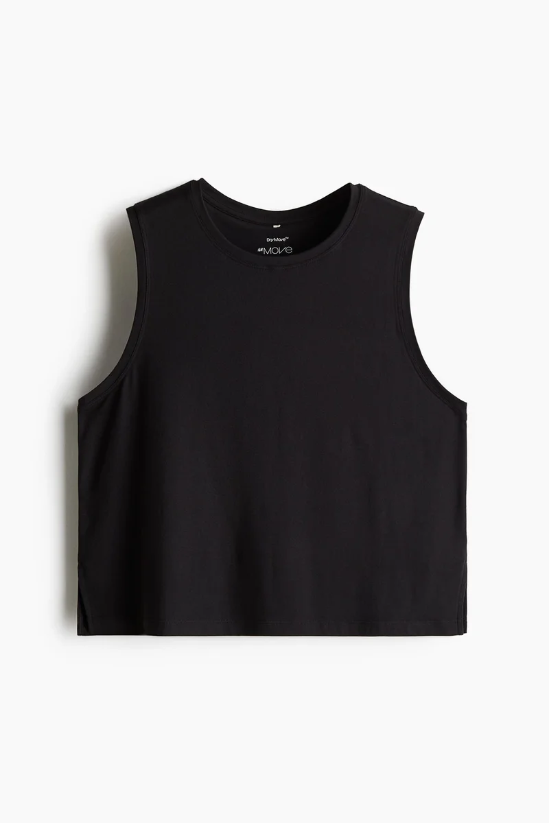 H&M  Boxy-style sports vest top in DryMove™ for Women | Best Price UAE