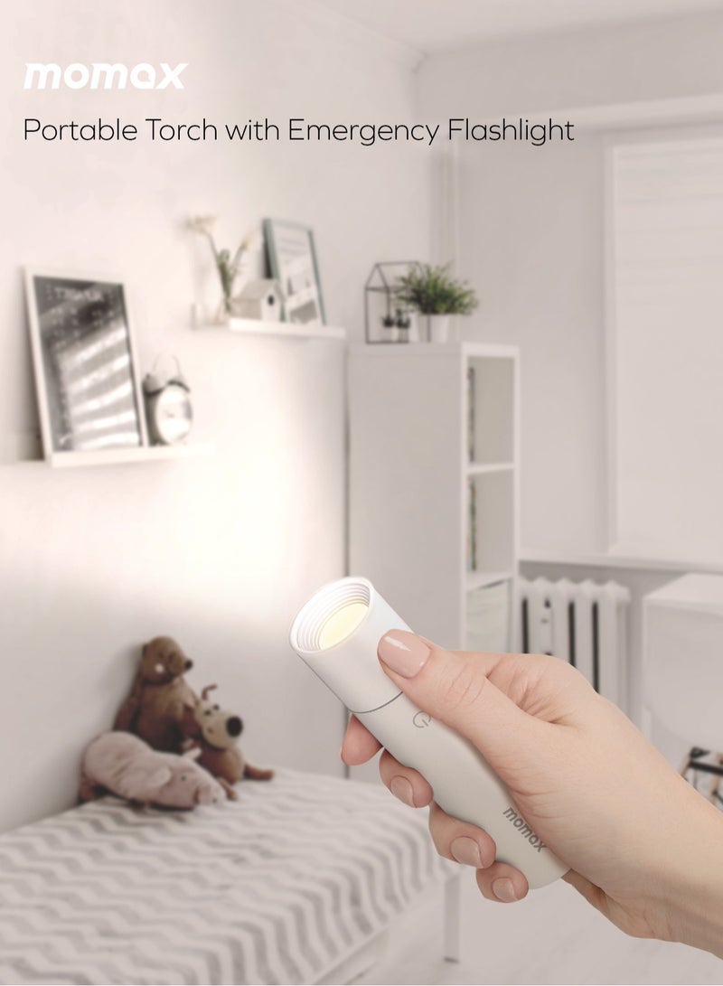 Momax SnapLux Portable LED Night-Light - White - Image 5