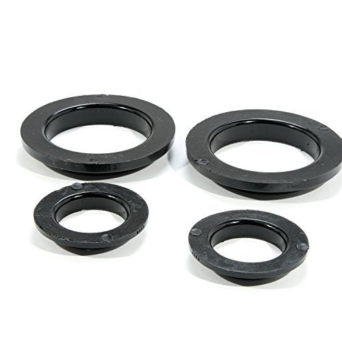 BBK Performance BBK 2546 Coil Spring Isolator Kit - Rear - Polyurethane for Ford Mustang,Black - Image 3