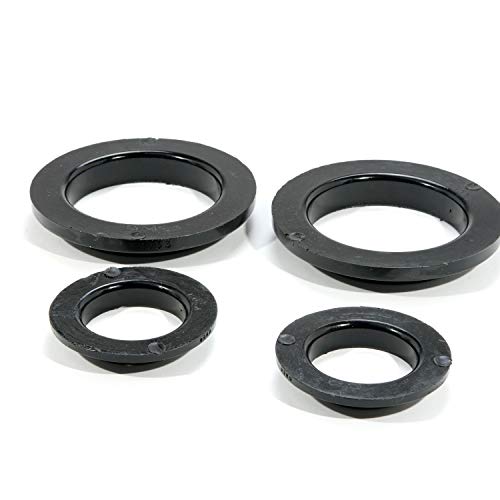 BBK Performance BBK 2546 Coil Spring Isolator Kit - Rear - Polyurethane for Ford Mustang,Black - Image 4