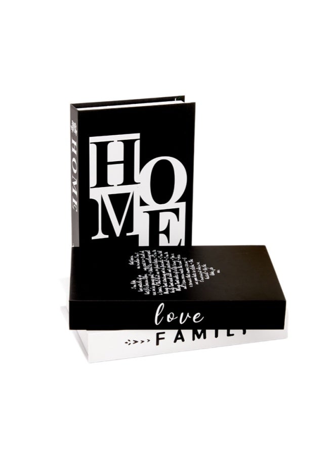 NIBEMINENT 3 Pcs Decorative Faux Books for Home Decor – Modern Fake Books for Coffee Table, Bookshelf & Bedroom, Stacked Book Set for Aesthetic Decor - Image 1