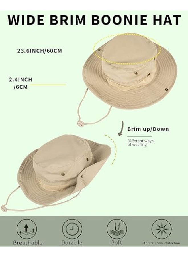 JCD Foldable UPF 50+ Sun Hat for Men and Women, Boonie Bucket Hat with UV Protection for Hiking, Beach & Fishing - Image 5