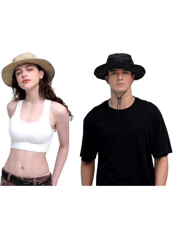 JCD Foldable UPF 50+ Sun Hat for Men and Women, Boonie Bucket Hat with UV Protection for Hiking, Beach & Fishing - Image 4