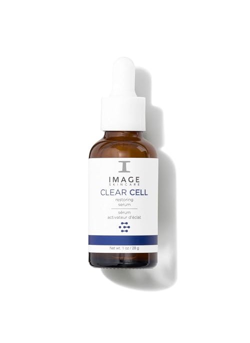 IMAGE SKINCARE IMAGE Skincare, CLEAR CELL Restoring Serum, Balancing and Mattifying Facial Serum for Oily Prone Skin, 1 oz 
