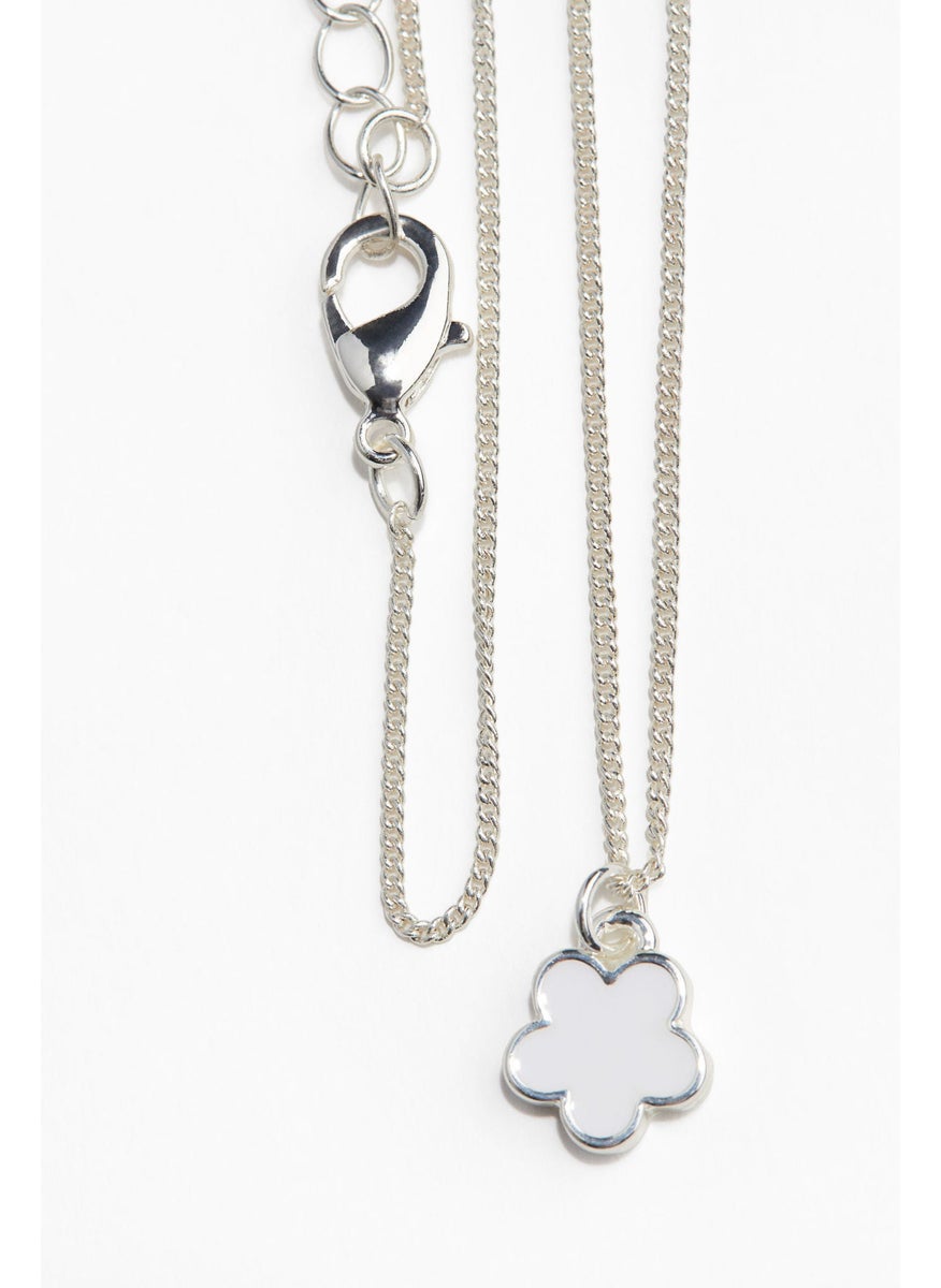 H&M Flower-Pendant Necklace  - Image 2