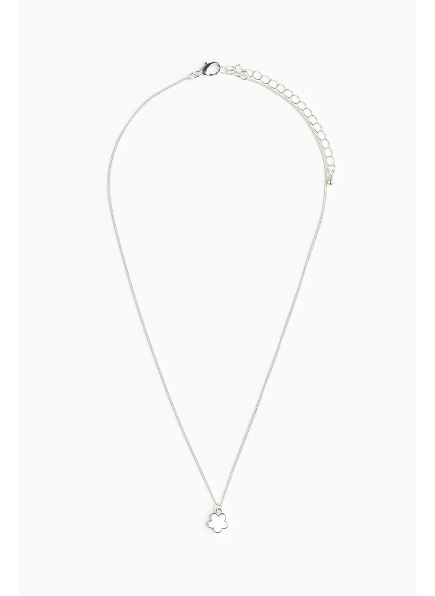 H&M Flower-Pendant Necklace