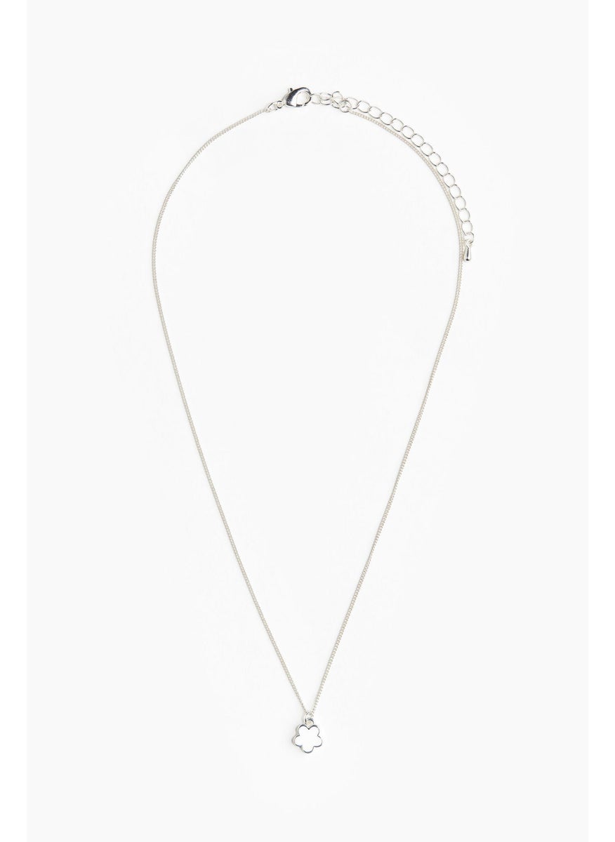 H&M Flower-Pendant Necklace  - Image 1