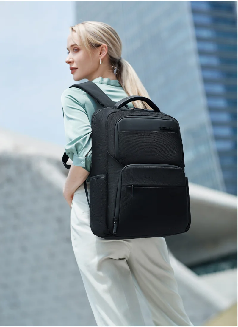 ARCTIC HUNTER Durable Casual Daypack Water Resistant 23 L Computer Bag with Luggage Carry Strap Built in USB port and Anti-Theft pockets for Men and Women B00113C Black