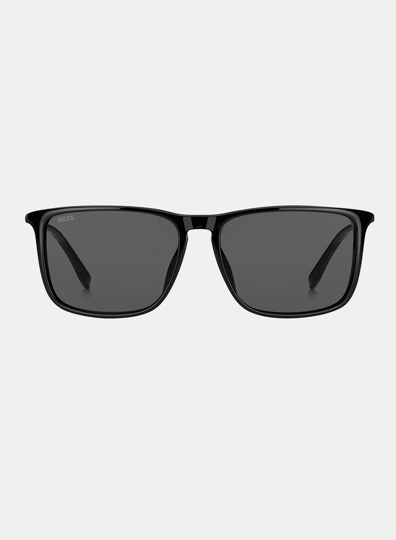 BOSS Men Square Sunglasses 57 BOSS 0665/S/IT - Image 3