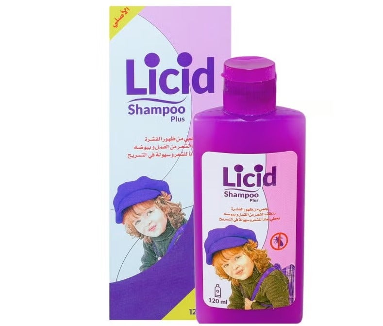 Lice-free shampoo for eliminating lice and their eggs and protecting against dandruff - 120 ml