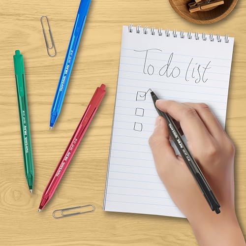 Paper Mate InkJoy 100RT Retractable Ballpoint Pens | Medium Point (1.0mm) | Black | 20 Count - Image 2