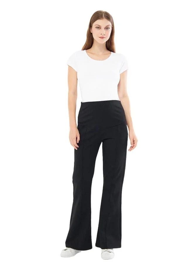 LuvmaBelly - Myra8155 - Spanish Leg Steel Knit Maternity Pants.