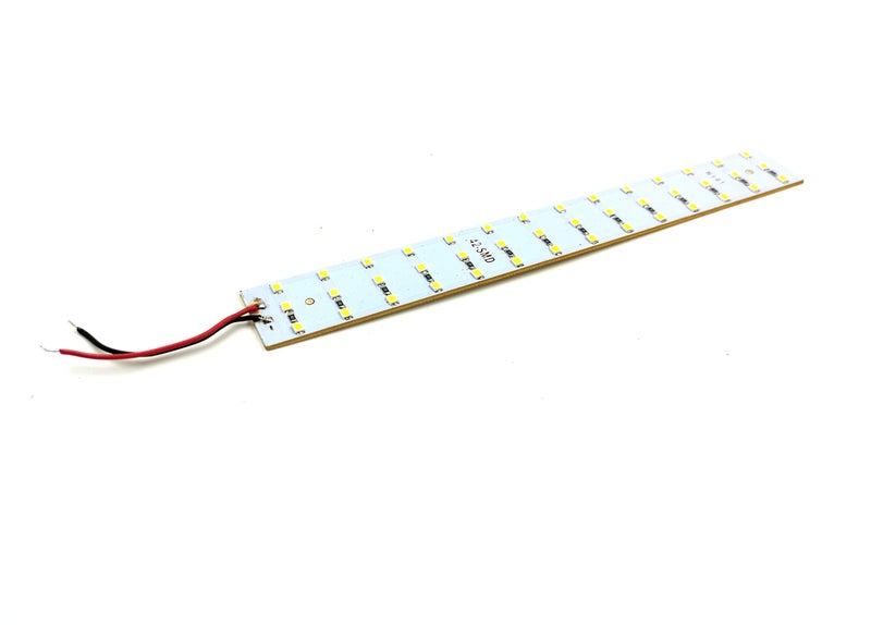 INVENTO 10Pcs 12V 15W 2835 LED Strip White Color 42 SMD LED Plate 200x25x2.5mm High Power Ultra Bright(alloy_steel) - Image 4
