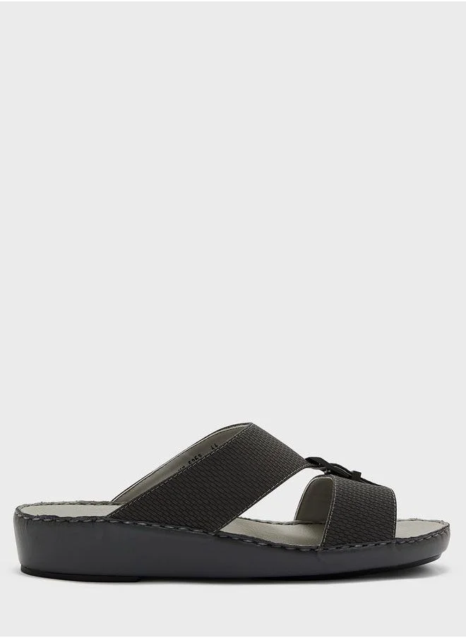 Robert Wood Buckle Detail Traditional Arabic Sandals