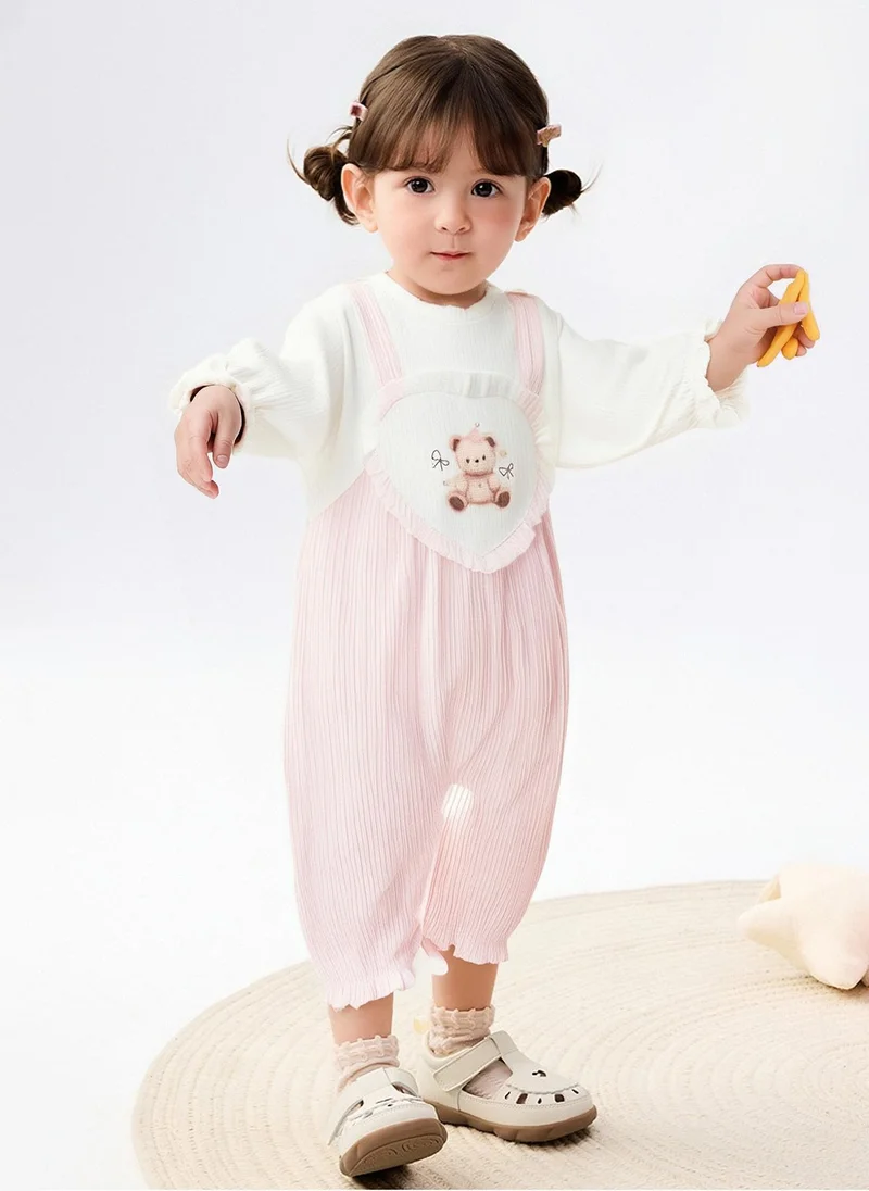 Balabala Girl Baby Knitted jumpsuit