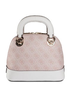 Guess Pink & White cathleen small dome satchel - pzsku/Z998FC31BB90751B1666EZ/45/1741243103/caab2917-bb7a-4343-84a0-3a26f462de06