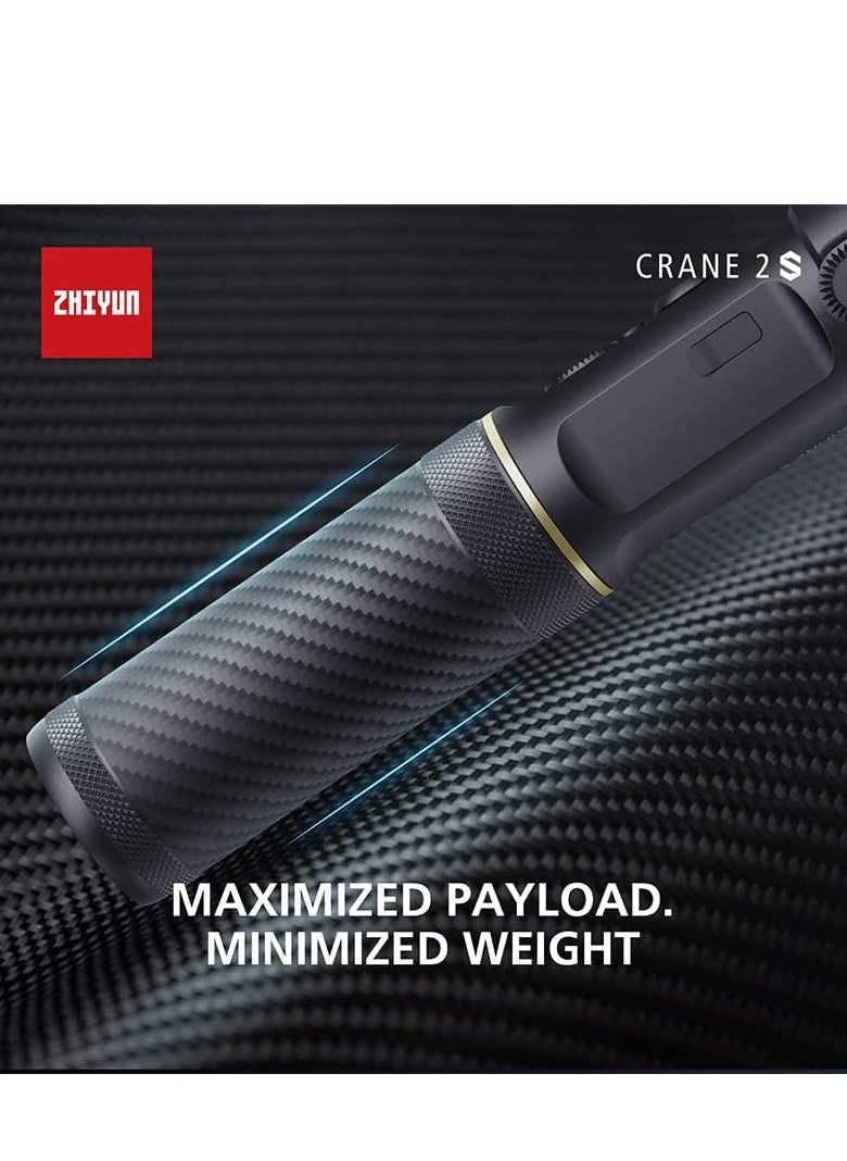 زيون - Zhiyun Crane 2S 3-Axis Handheld Gimbal Stabilizer for DSLR Cameras - Image 1