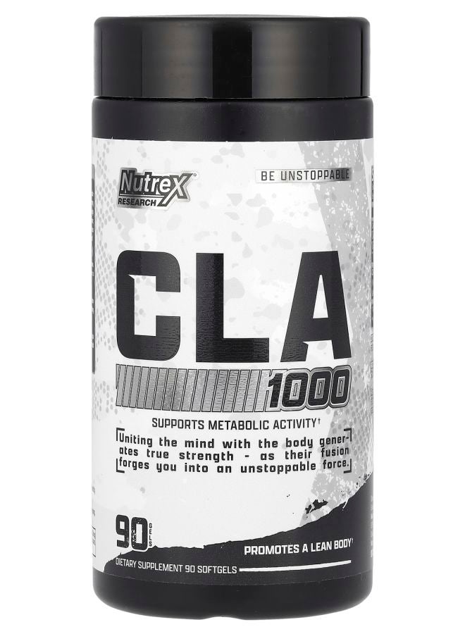 Nutrex Research CLA 1000 1000 mg 90 Softgels - Image 1