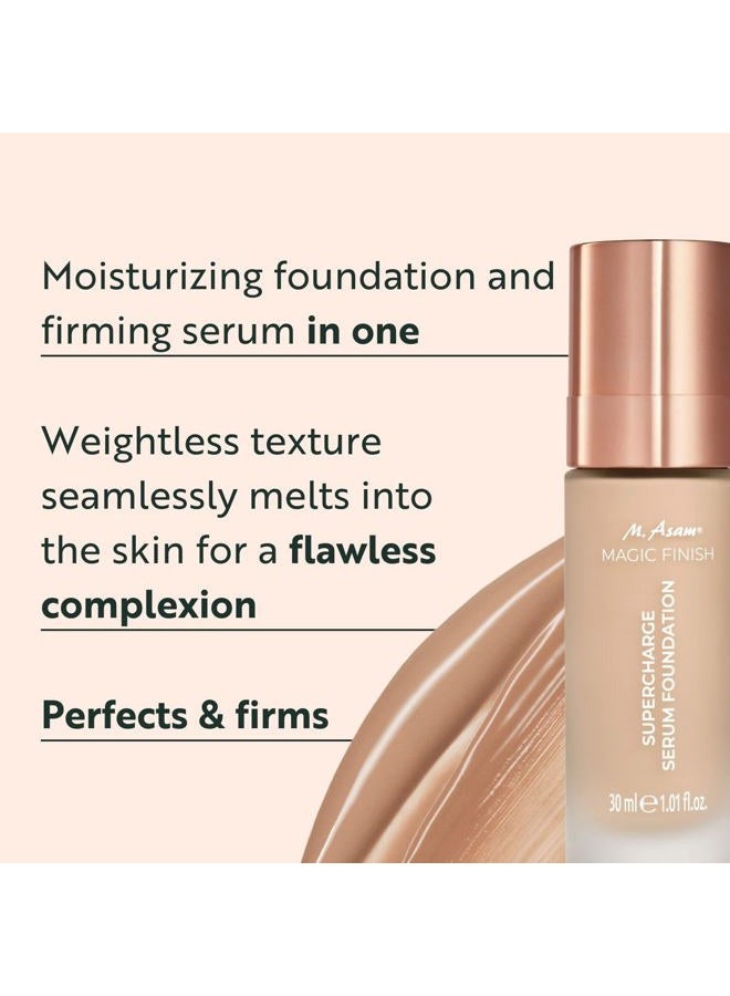 M.Asam Magic Finish Supercharge Serum Foundation Creamy Nude (30 ml) - Moisturising Foundation & Firming Face Serum in One, Anti-Ageing Makeup with Optimal Coverage & Hyaluronic - Image 2