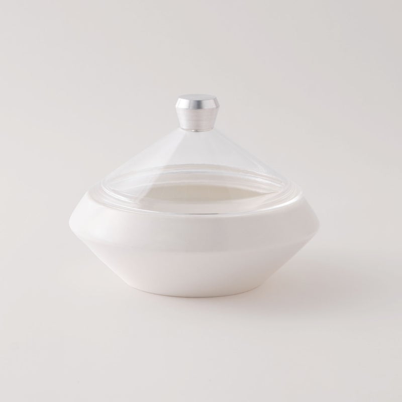 Dallaty Porcelain Date Bowl, White - Image 3