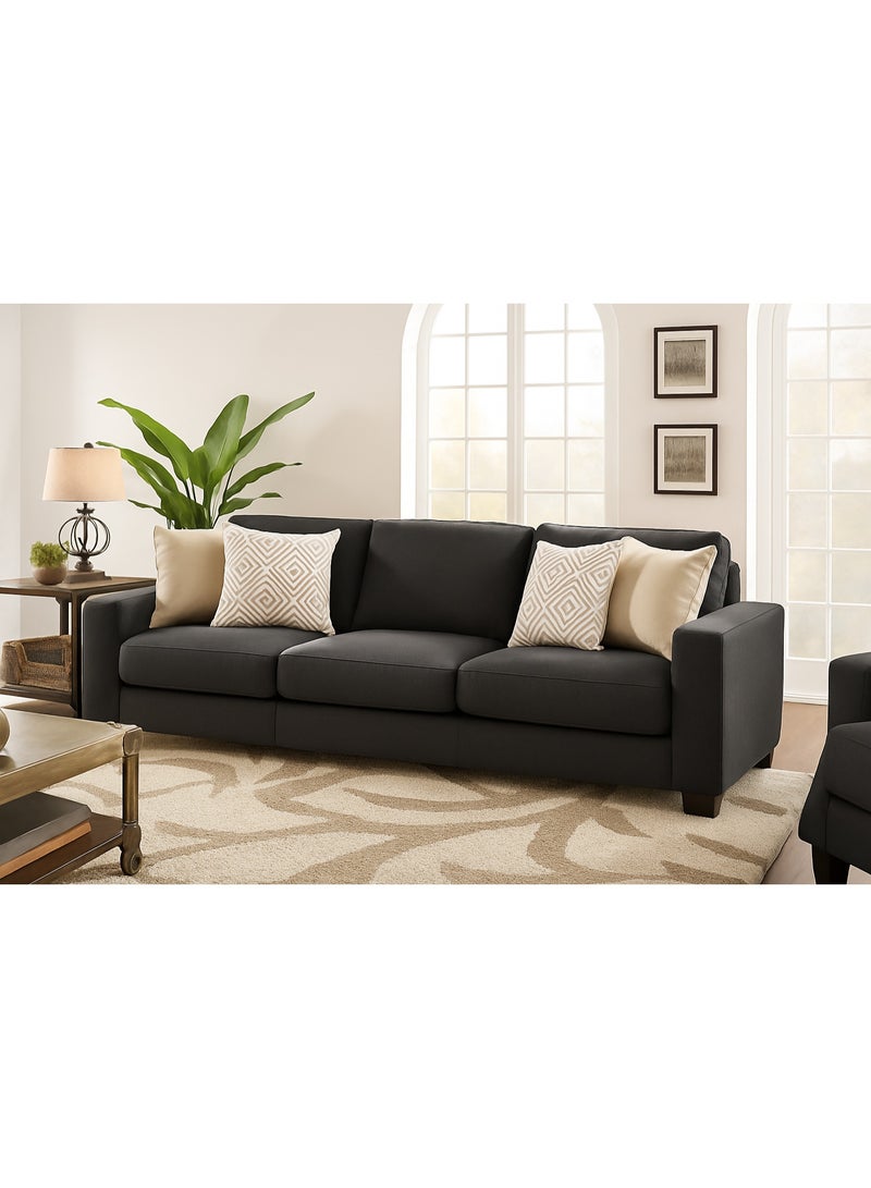 ASGHAR FURNITURE Farren Imperial Linen Sofa - Image 1