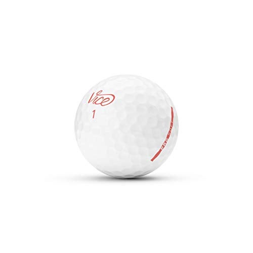 VICE Pro Soft Golf Balls (Prior Model), Living Coral - Image 3