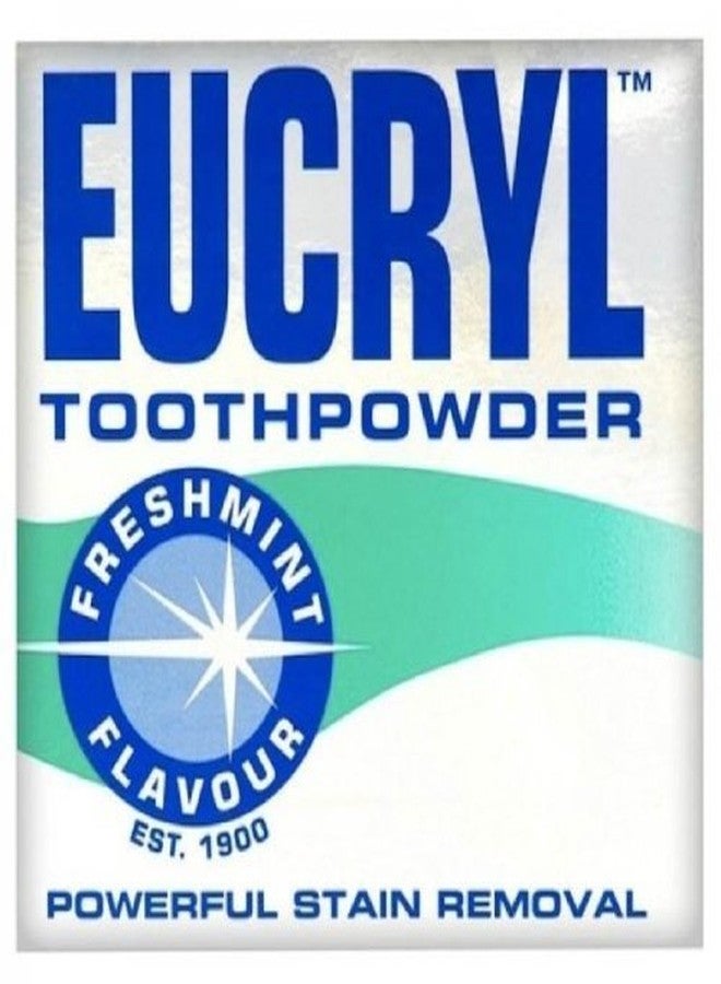 Eucryl Freshmint Powerful Stain Removal Toothpaste 50Ml- Pack of 3