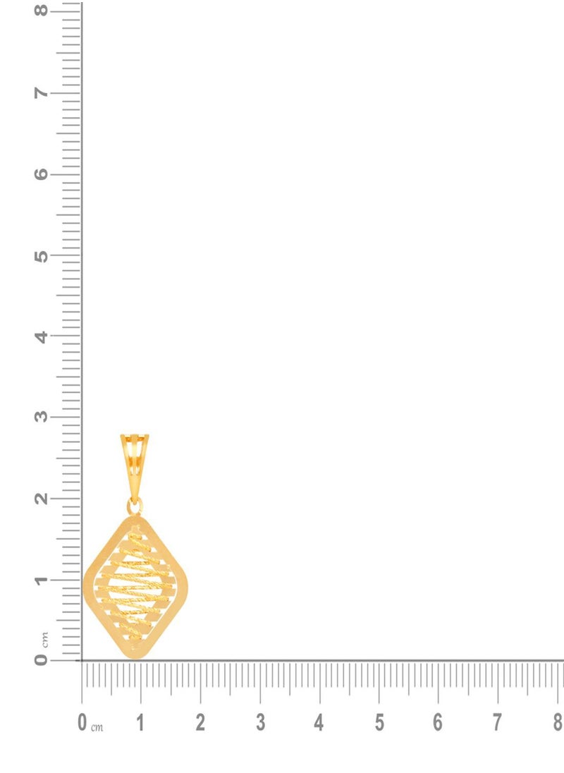 Malabar Gold and Diamonds - 22 Carat 916 Purity Yellow Gold Pendant PD1435465Y For Women - Image 1